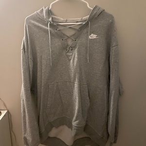 Grey Nike Hoodie